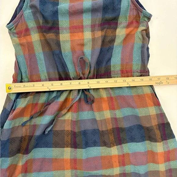 Ace & Jig Multicolor Striped Midi Dress Cottagecore Boho Spring - Picture 4 of 8